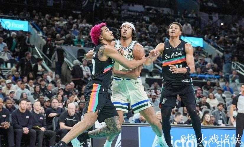 文班三分5中砍22+10 字母哥21分 马刺力克雄鹿迎3连败 文班三分5中砍22+10 字母哥21分 马刺力克雄鹿迎3连败